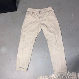 Cream colored pants